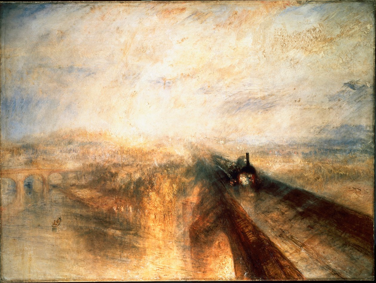 Chuva, Vapor, Velocidade, The Great Western Railway de Joseph Mallord William Turner