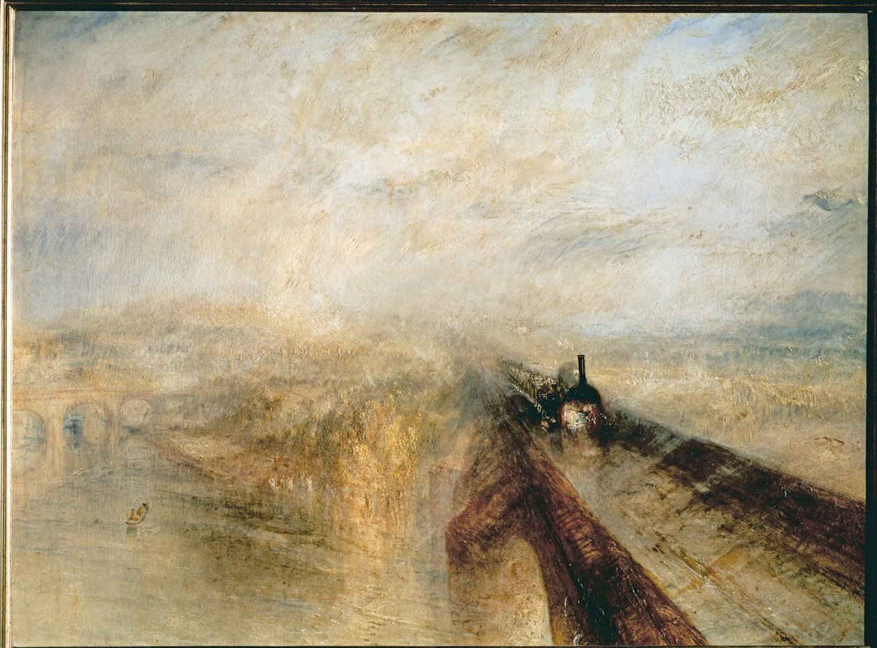 Chuva, vapor e velocidade, antes de 1844 (óleo sobre tela) de Joseph Mallord William Turner