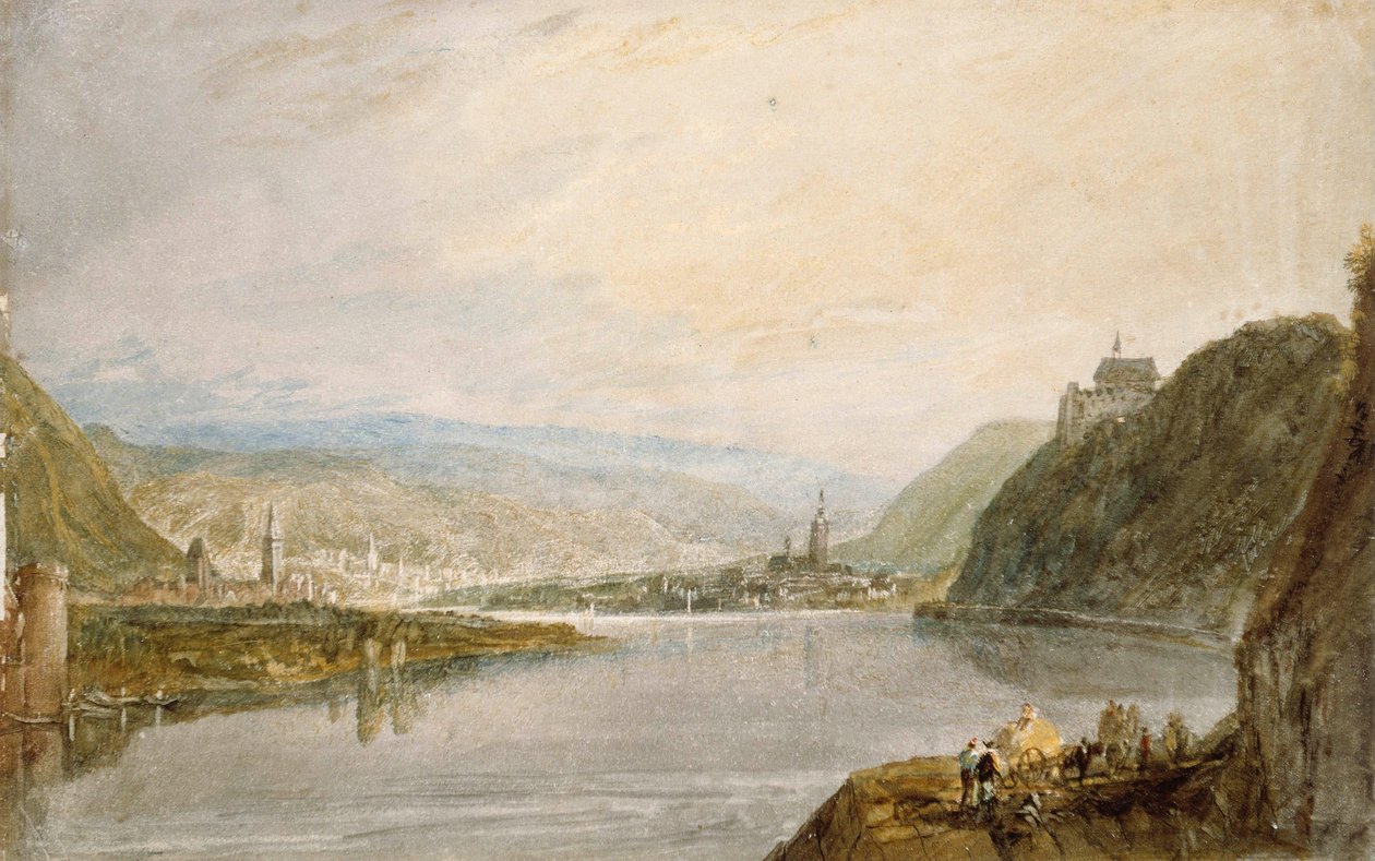 Remagen, Erpel e Linz de Joseph Mallord William Turner