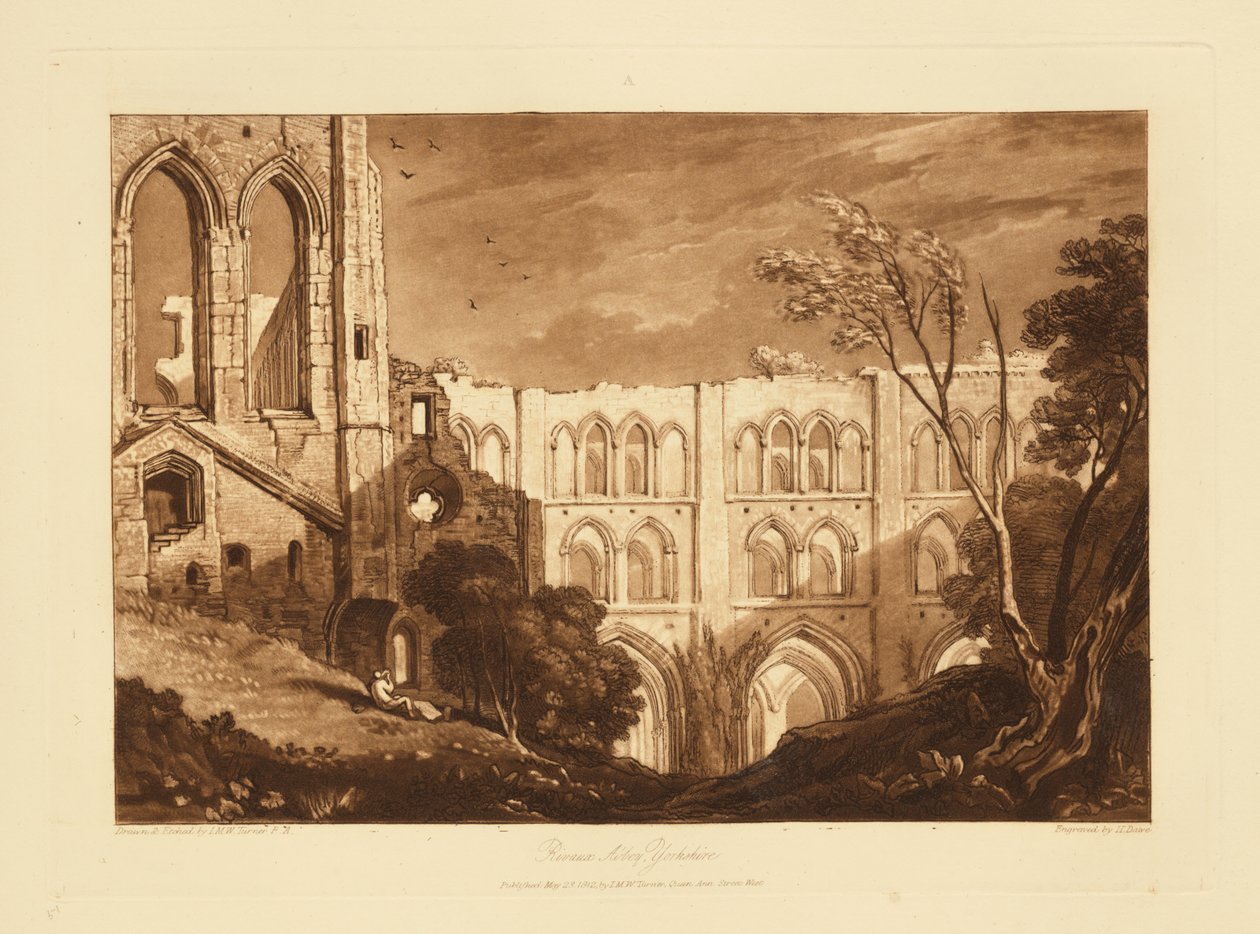Abadia de Rievaulx de Joseph Mallord William Turner