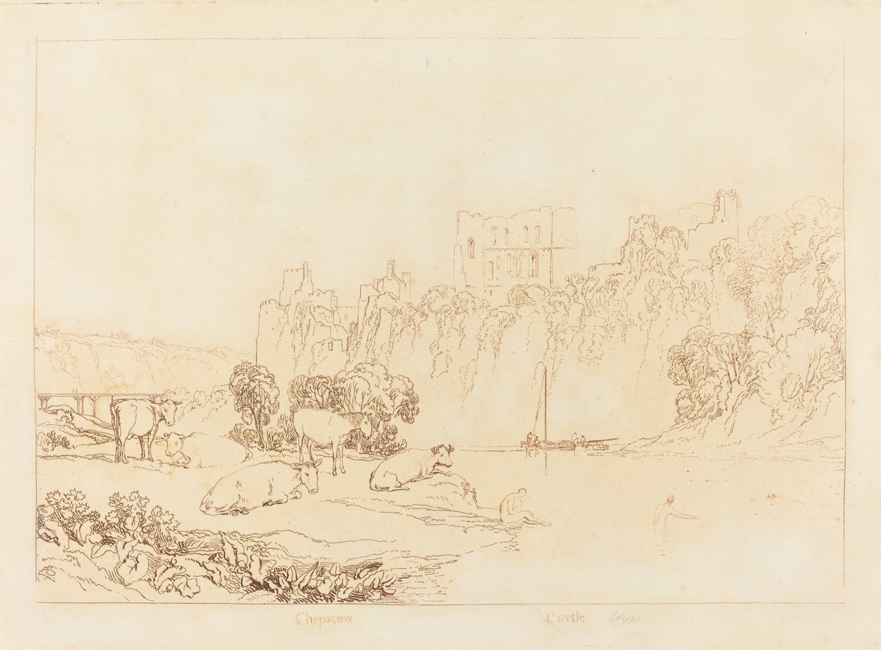 Rio Wye de Joseph Mallord William Turner