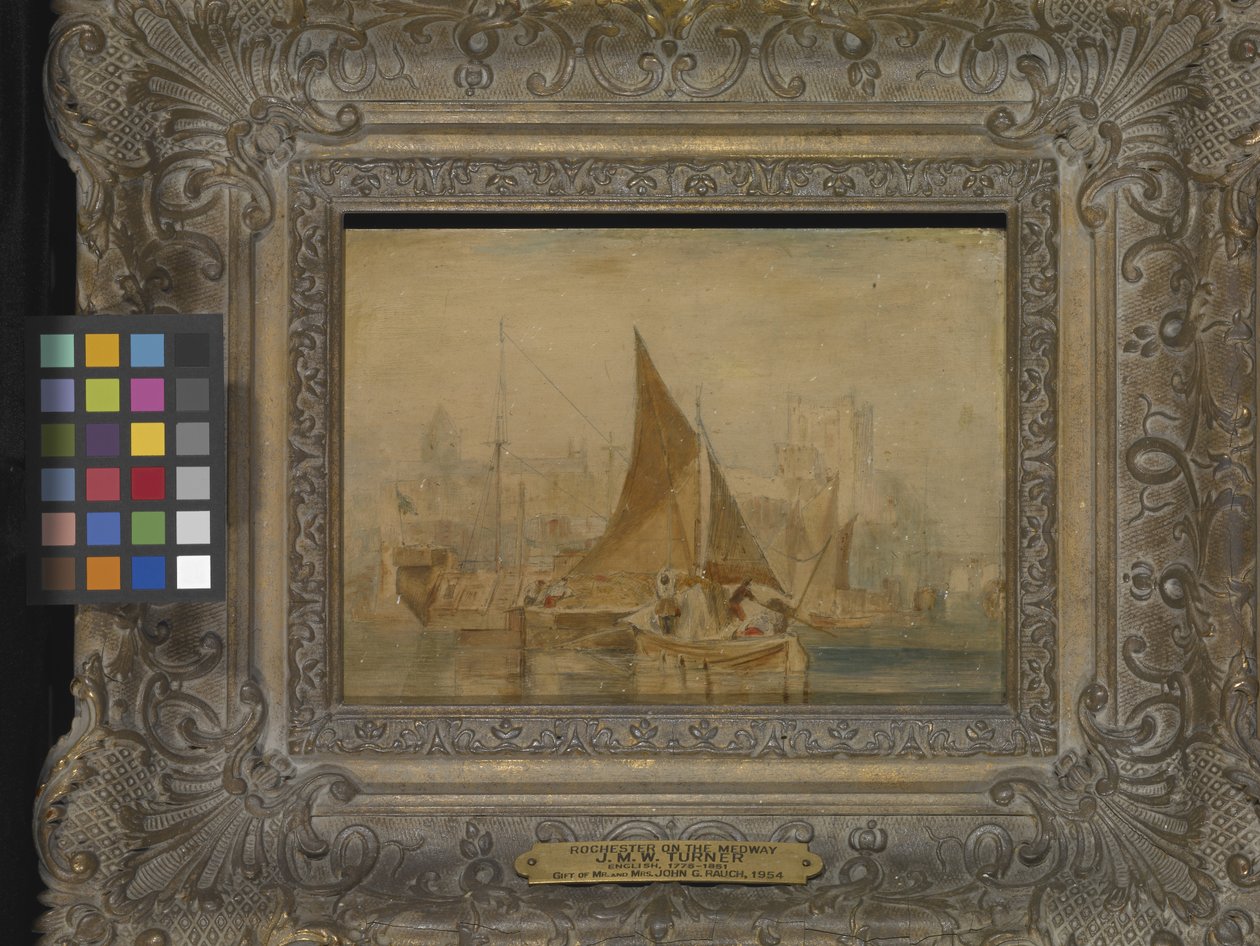 Rochester On The Medway (óleo sobre tela) de Joseph Mallord William Turner