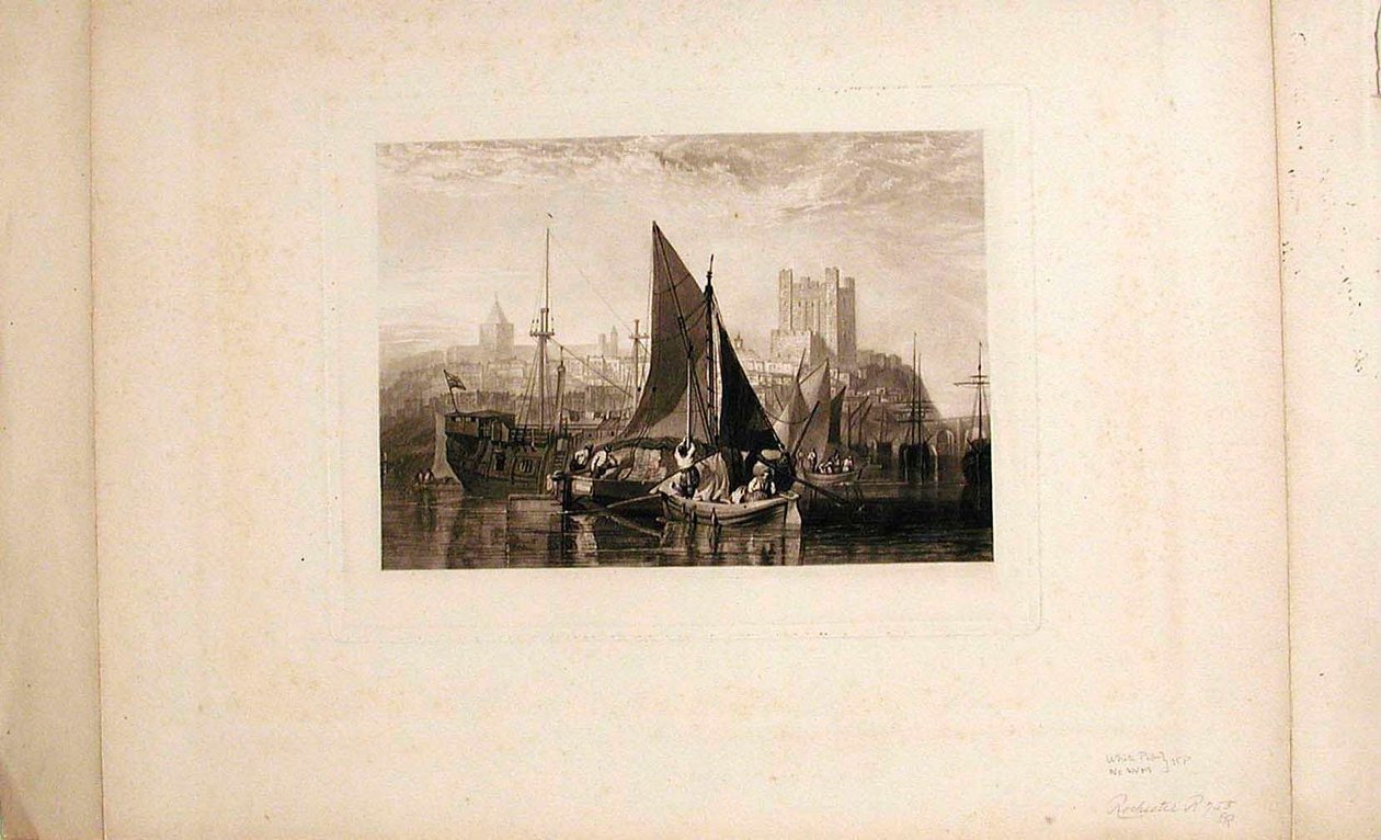 Rochester no rio Medway de Joseph Mallord William Turner