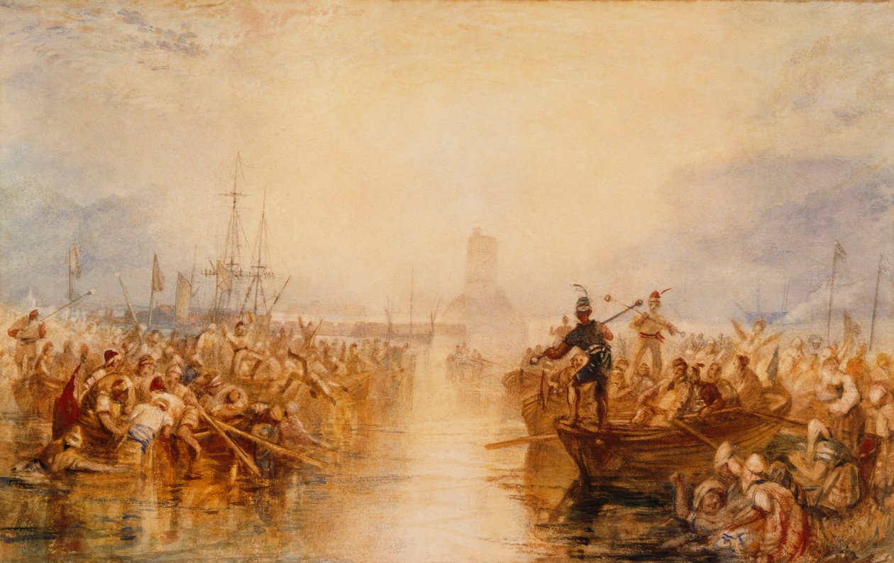 Saint-Vaast-La-Hougue, Normandia de Joseph Mallord William Turner