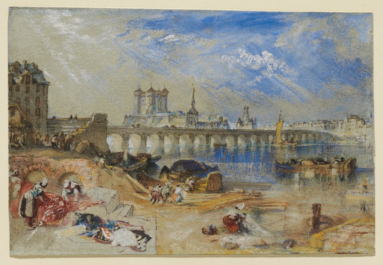 Saumur vista da Île d