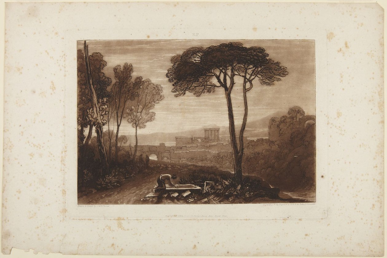 Cenas na Campagna de Joseph Mallord William Turner