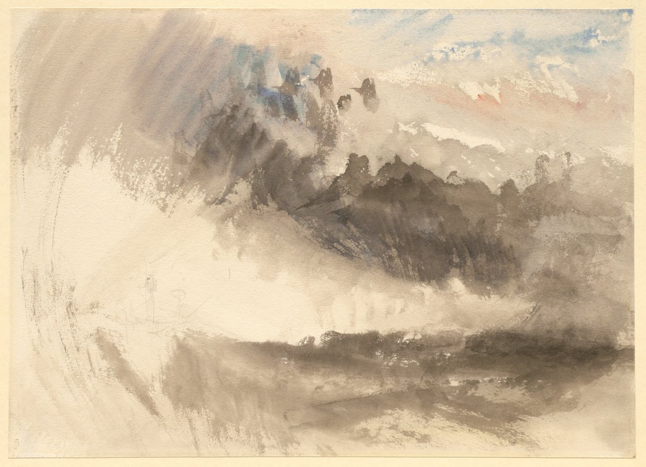 Céu e mar de Joseph Mallord William Turner