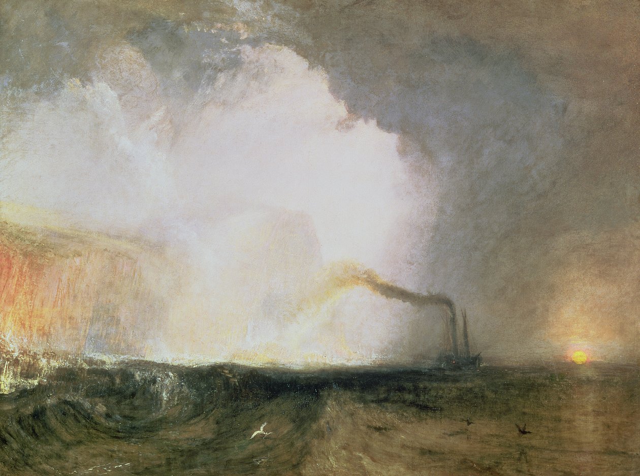 Staffa, Caverna de Fingal de Joseph Mallord William Turner