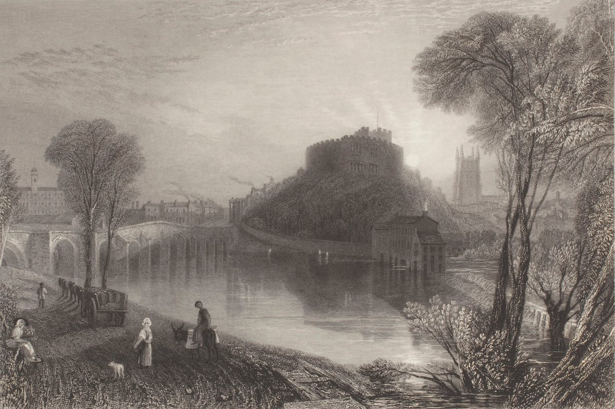 Castelo de Tamworth, Staffordshire de Joseph Mallord William Turner