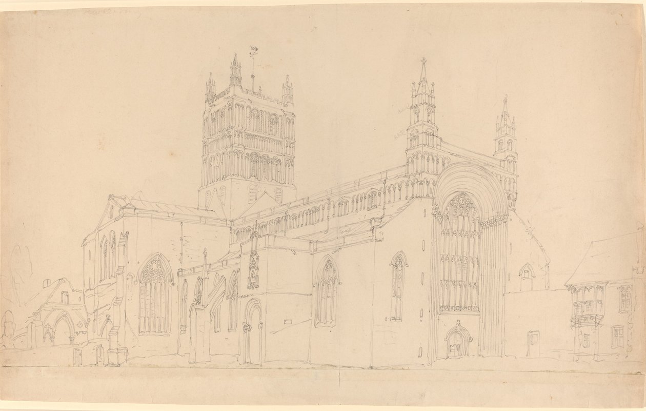 Abadia de Tewkesbury de Joseph Mallord William Turner