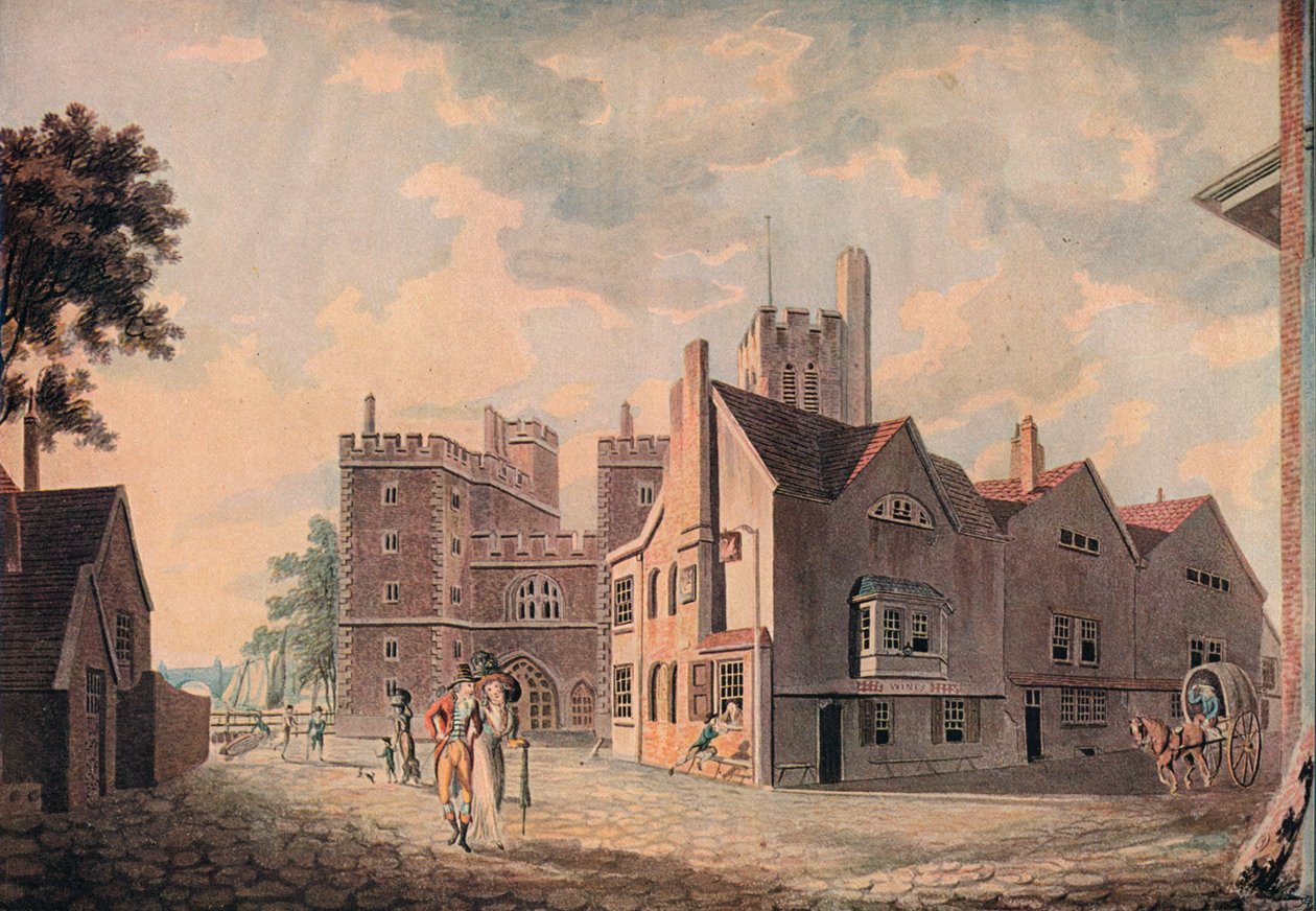 Palácio dos Arcebispos, Lambeth, 1909 de Joseph Mallord William Turner