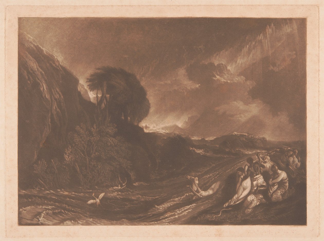 O Dilúvio de Joseph Mallord William Turner