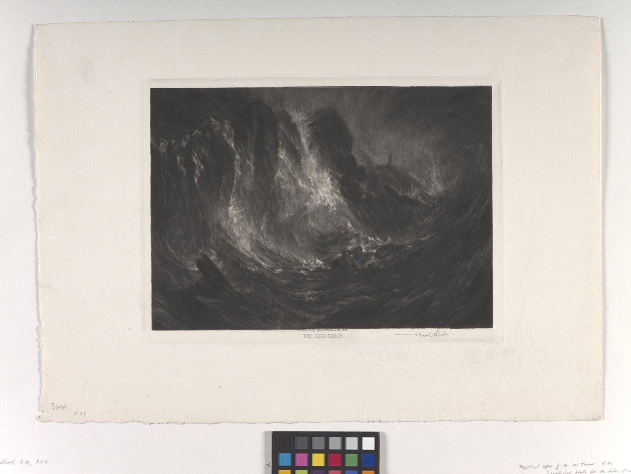 O marinheiro perdido de Joseph Mallord William Turner