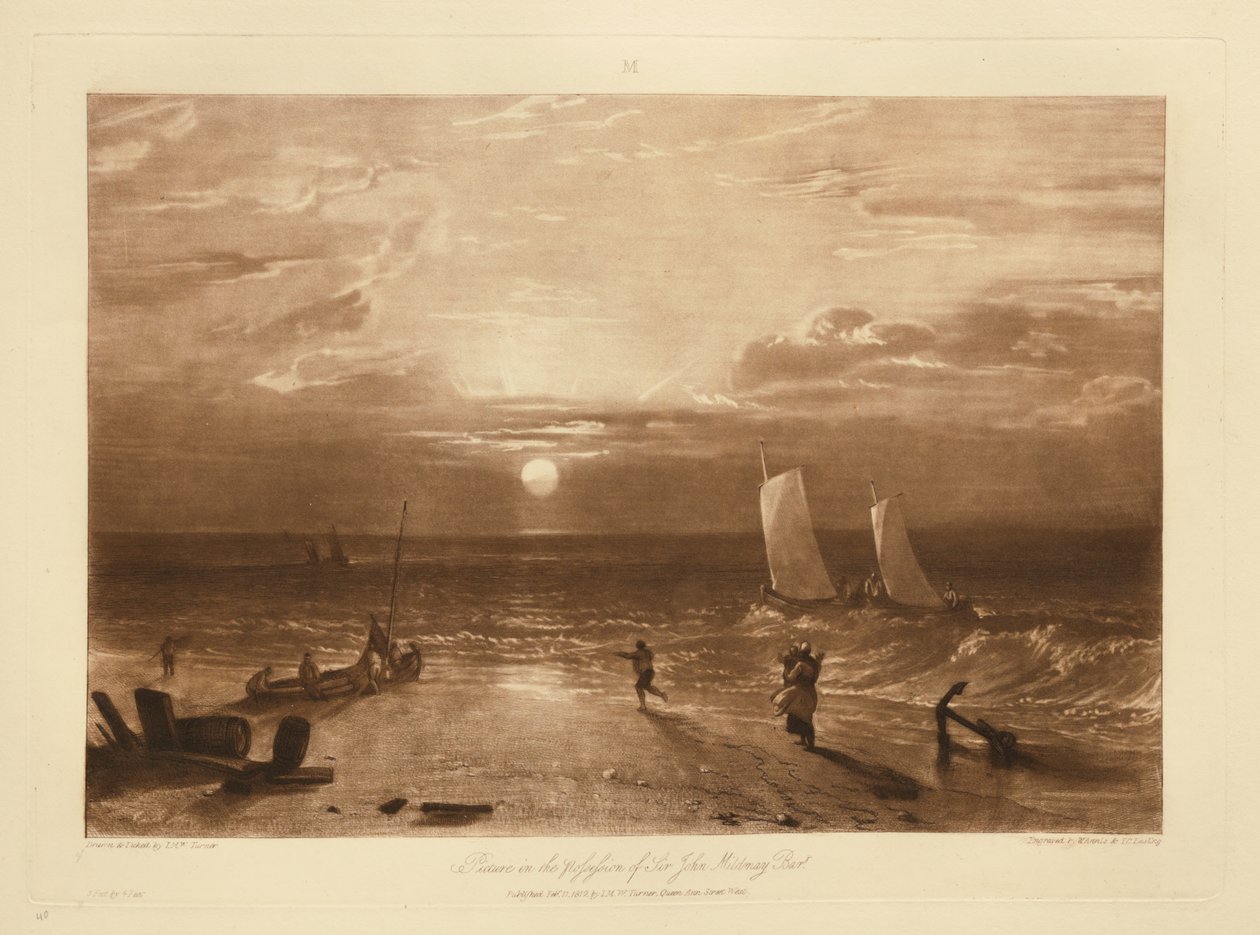 A marinha Mildmay de Joseph Mallord William Turner
