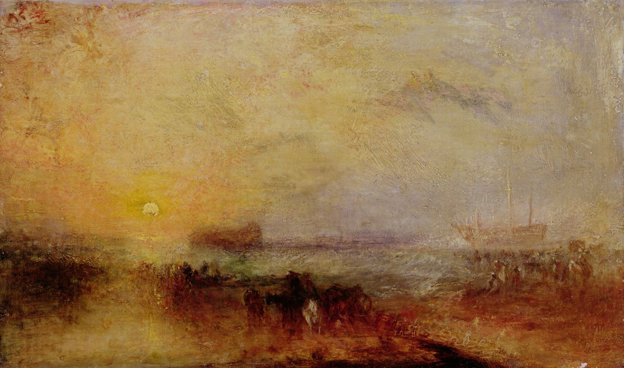 A manhã após o naufrágio, c.1835-40 (óleo sobre tela) de Joseph Mallord William Turner