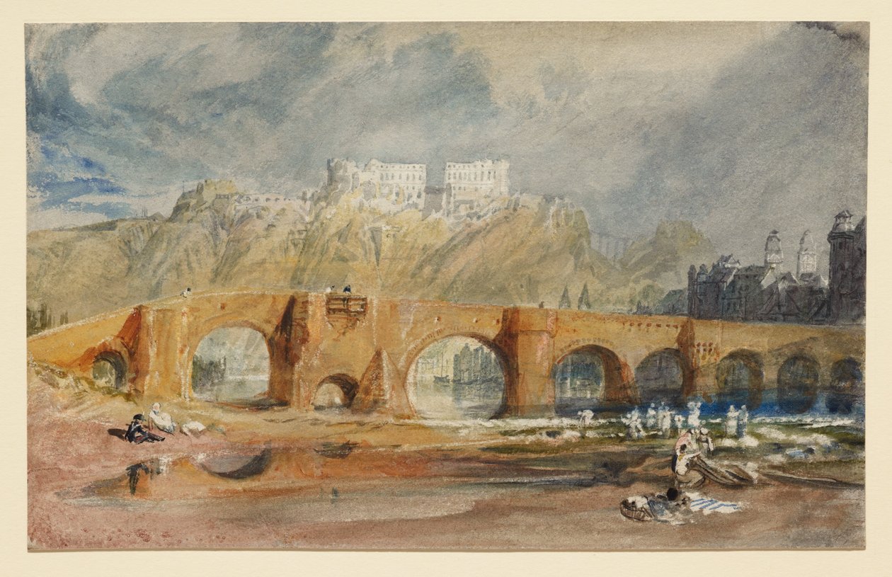 A ponte sobre o Mosela em Coblença de Joseph Mallord William Turner