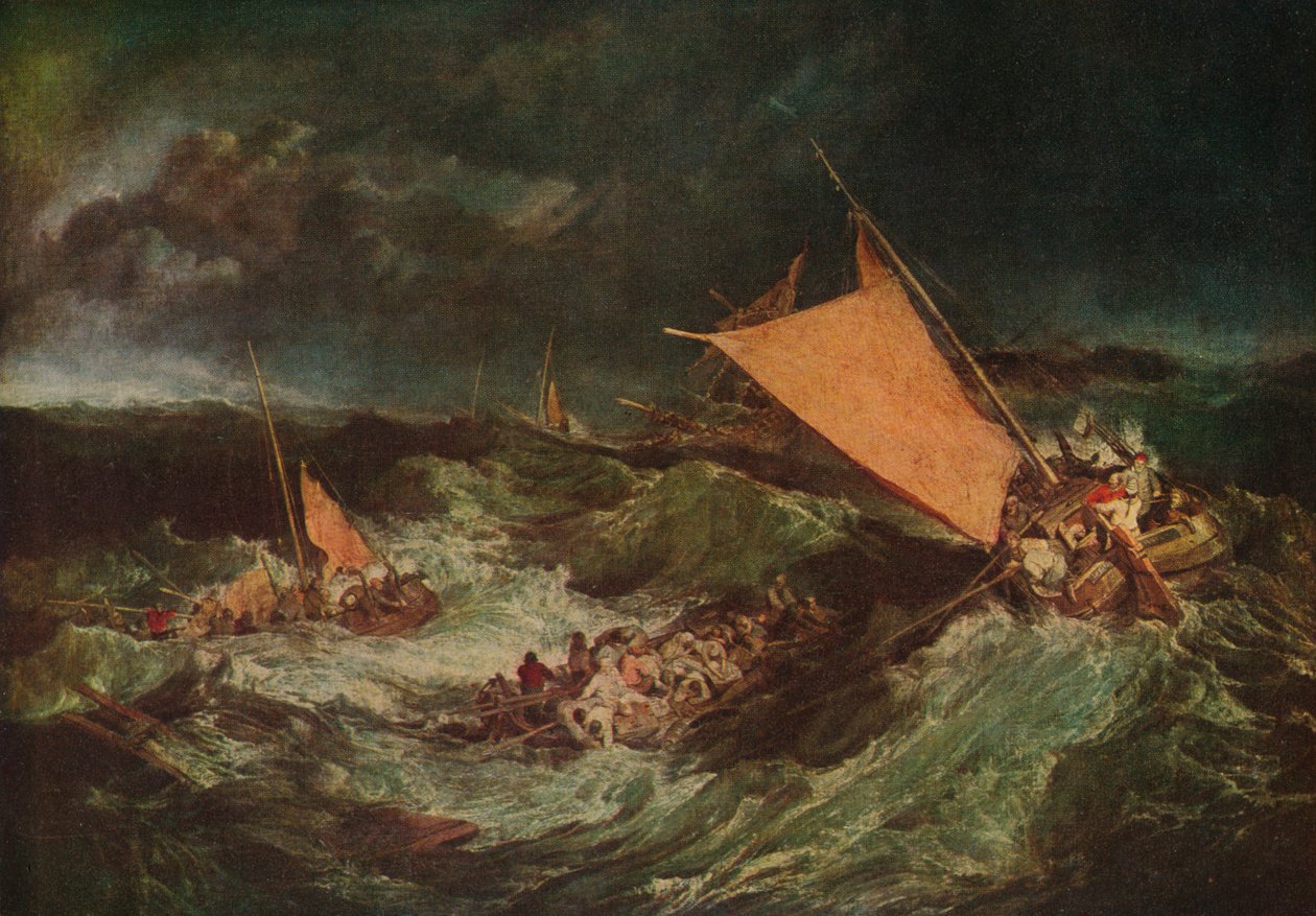 Naufrágio, c1805 de Joseph Mallord William Turner