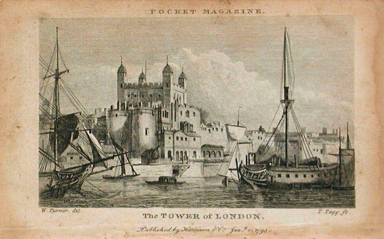 A Torre de Londres de Joseph Mallord William Turner