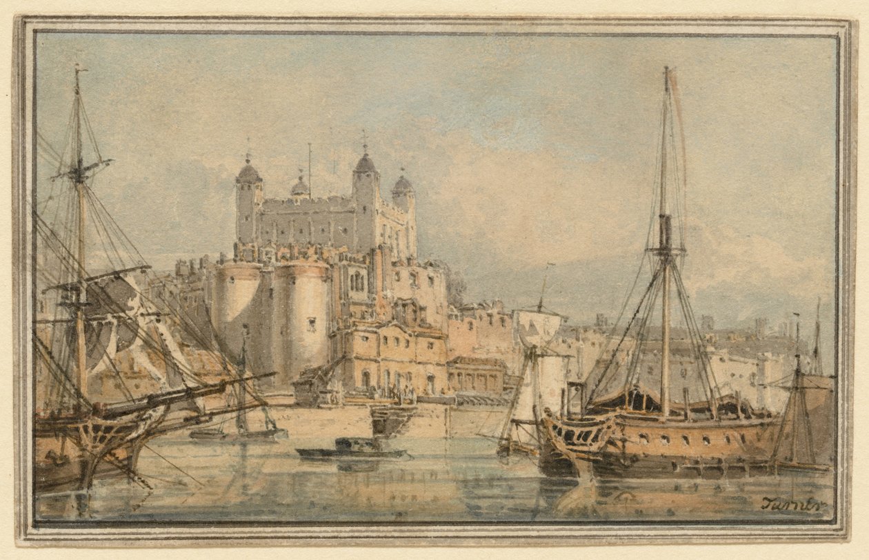 A Torre de Londres de Joseph Mallord William Turner