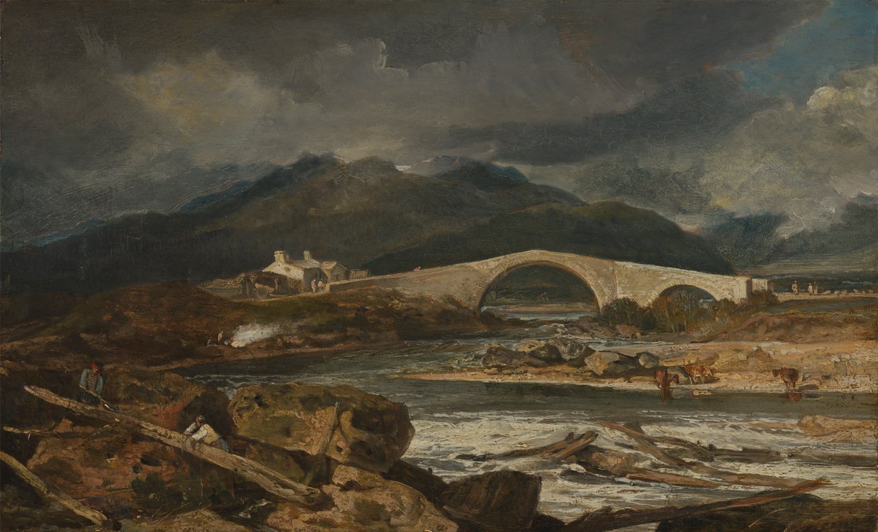 Tummel Bridge, Perthshire [1985, Cormack, YCBA Catálogo conciso] de Joseph Mallord William Turner