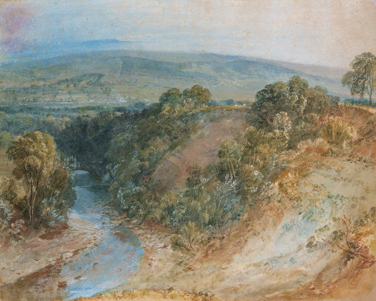 Vale do Washburn de Joseph Mallord William Turner