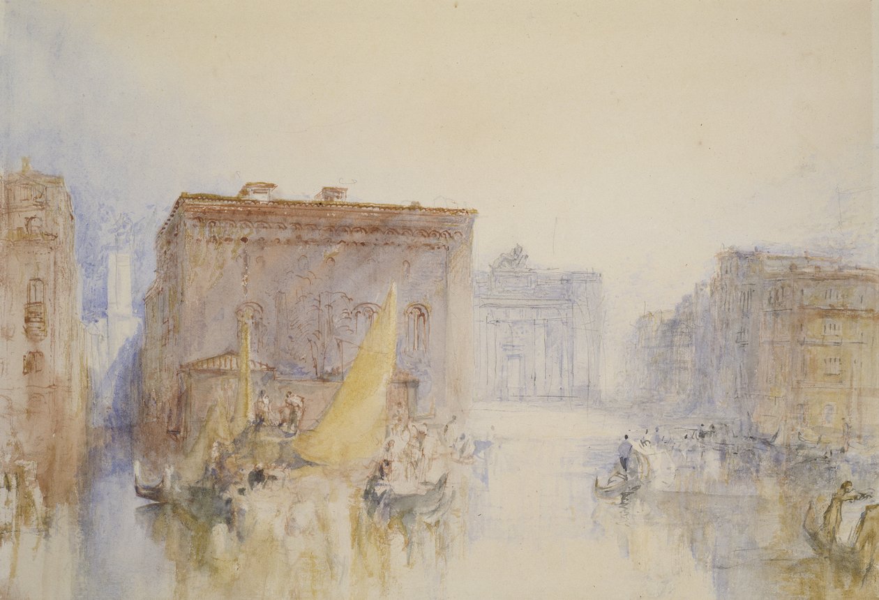 Veneza: a Accademia de Joseph Mallord William Turner