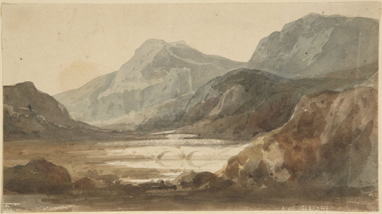 Vista no País de Gales de Joseph Mallord William Turner