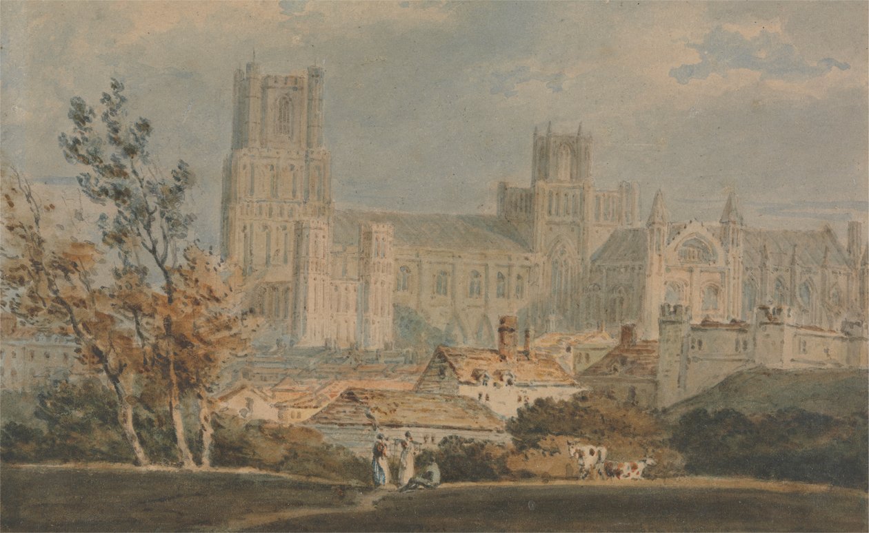 Vista da Catedral de Ely de Joseph Mallord William Turner