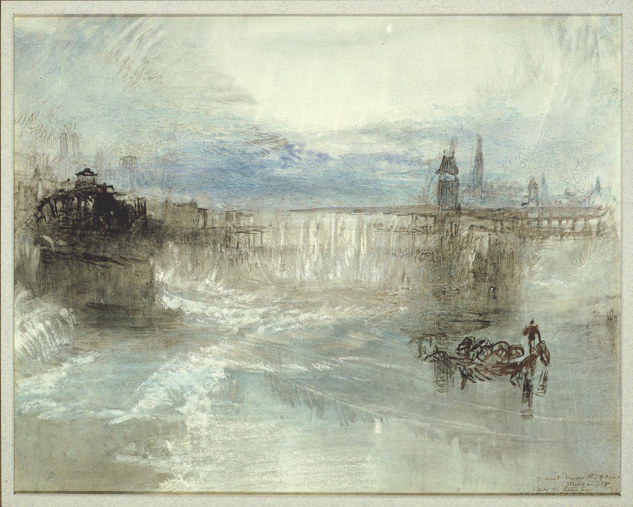 Vista de Lucerna, 1840-41 de Joseph Mallord William Turner