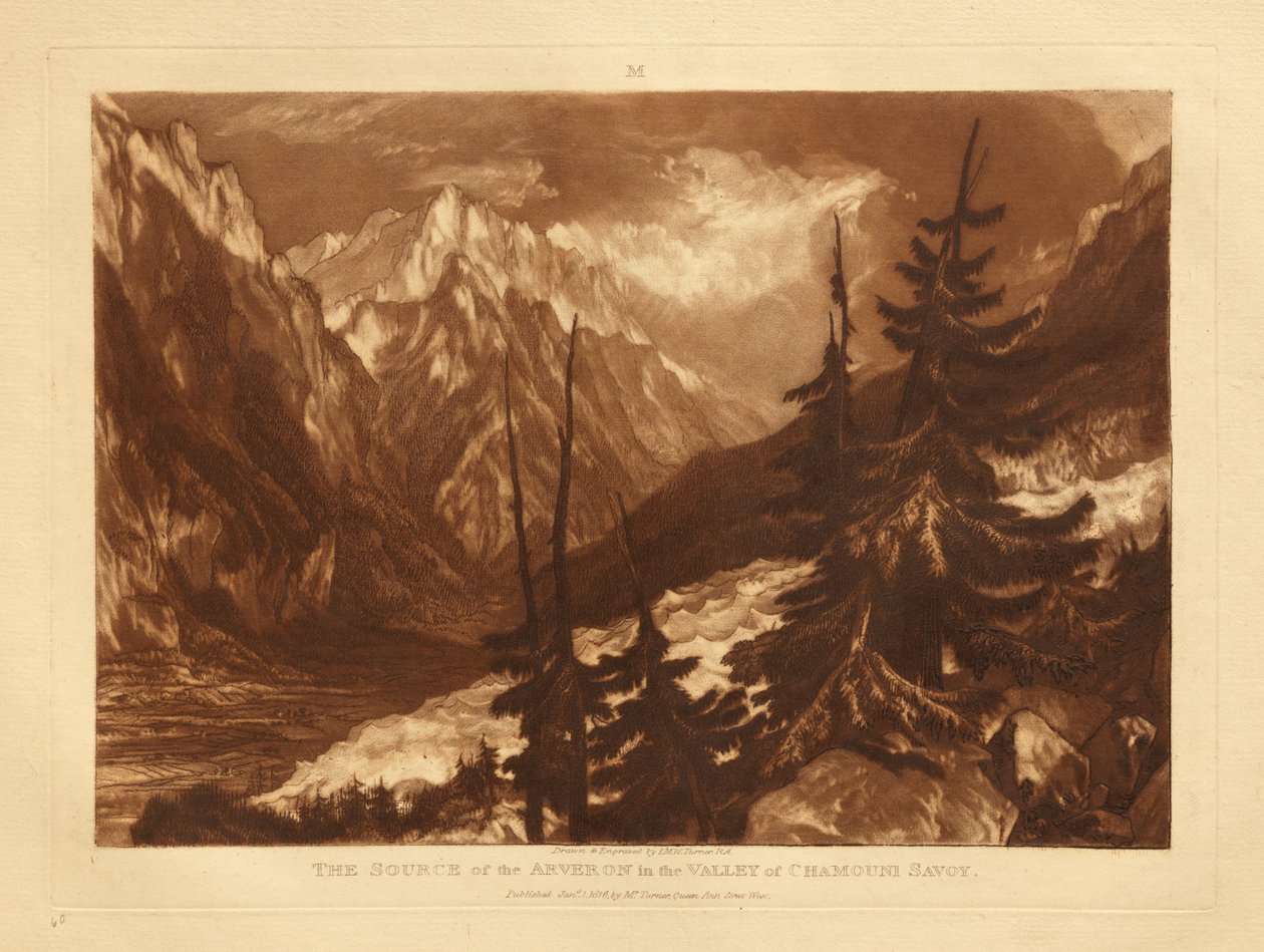 Cidade de Thun de Joseph Mallord William Turner