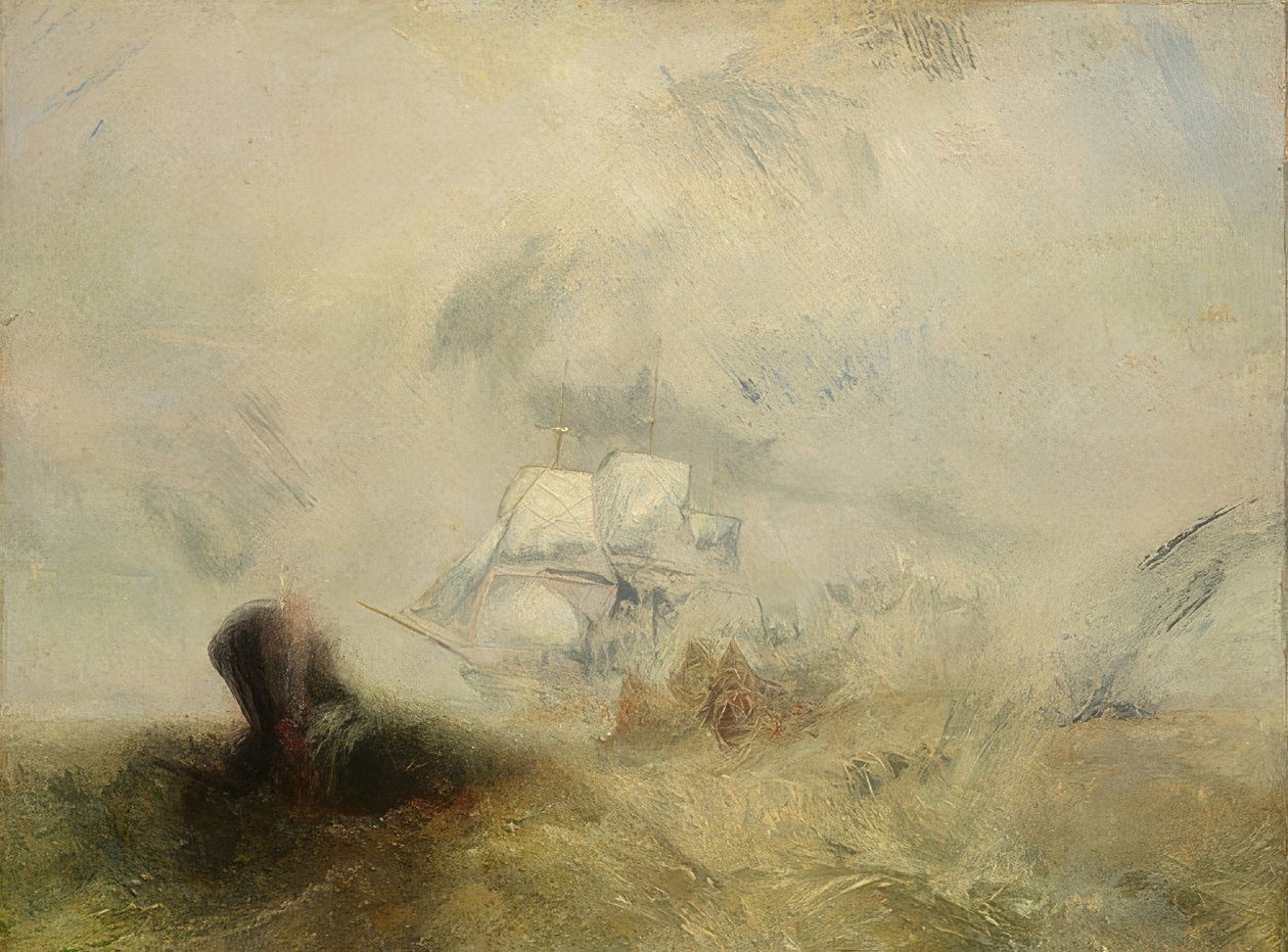 Walfänger. Um 1845 de Joseph Mallord William Turner