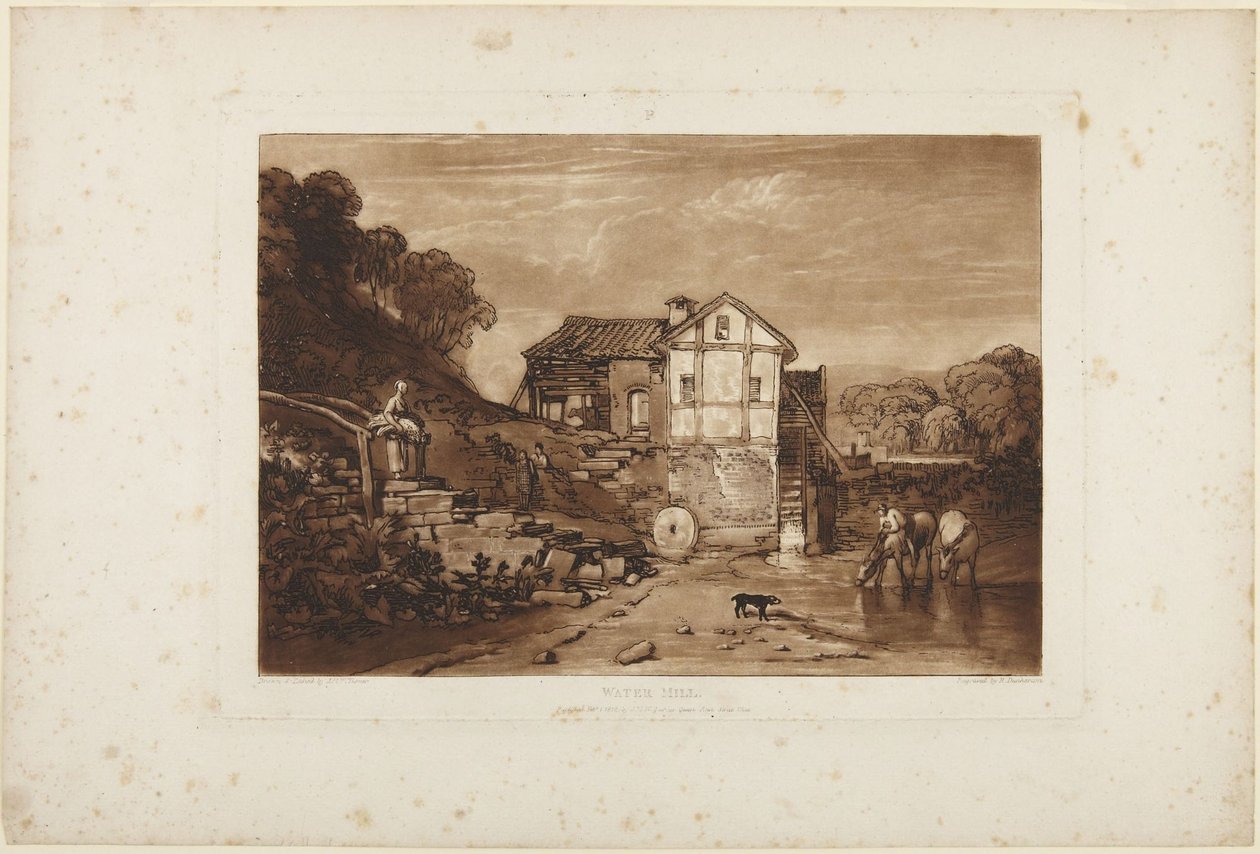 Moinho de água de Joseph Mallord William Turner