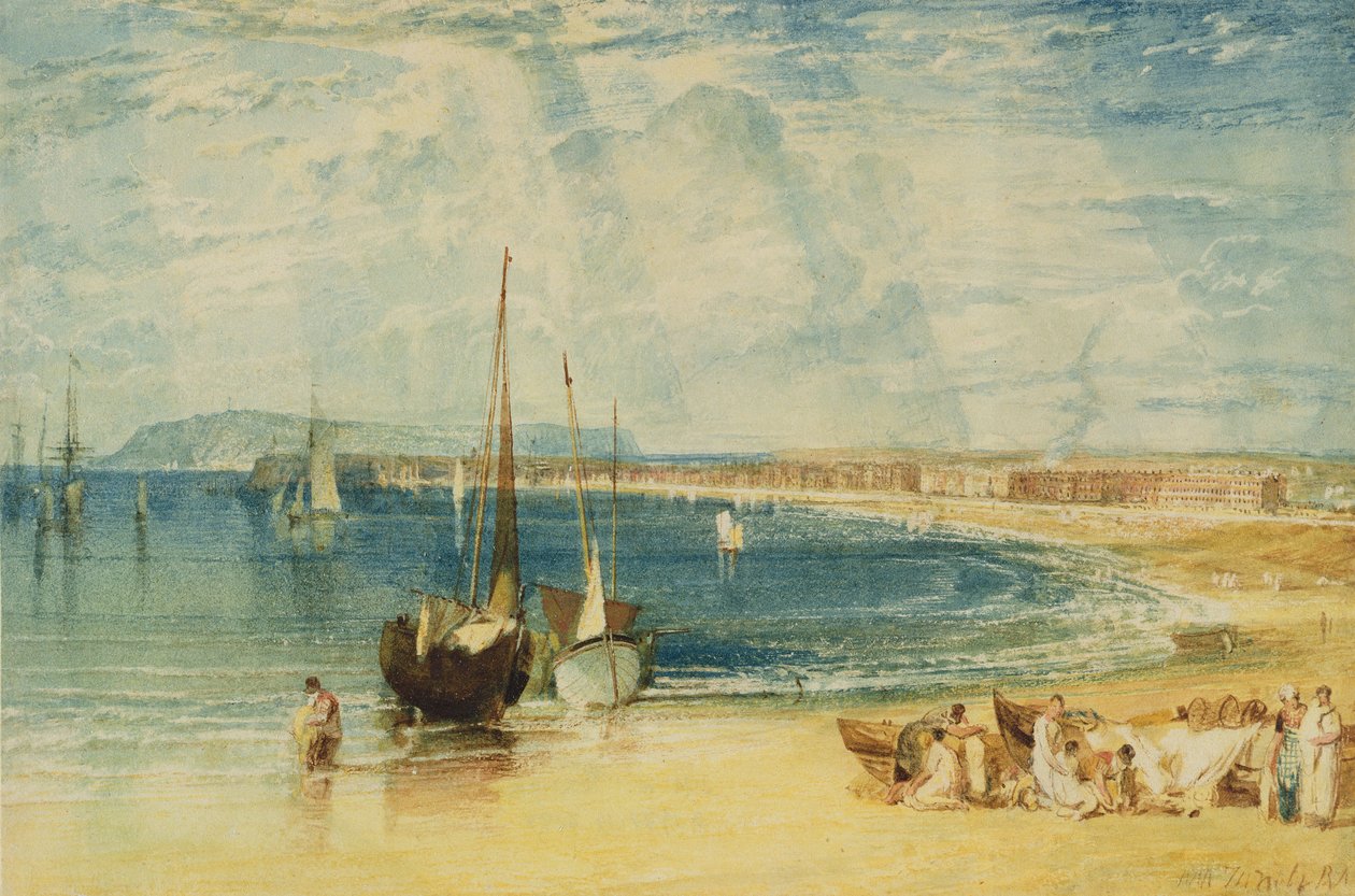 Weymouth, c.1811 (aquarela sobre papel) de Joseph Mallord William Turner