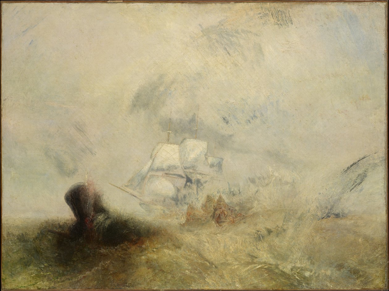 Caçadores de baleias de Joseph Mallord William Turner