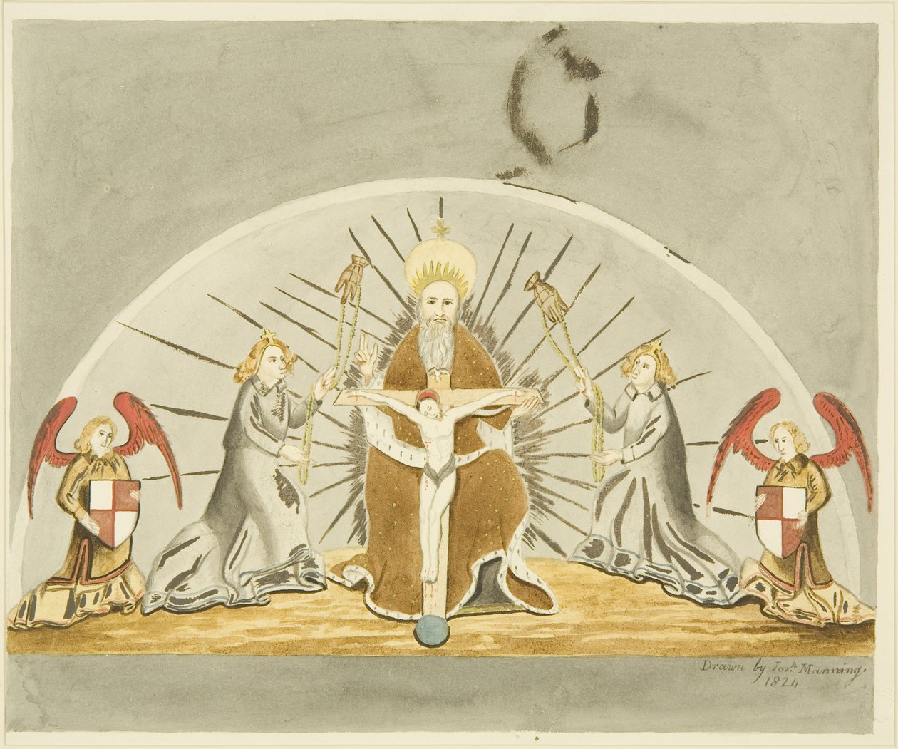 Peça de Altar na Capela de Canynges de Joseph Manning