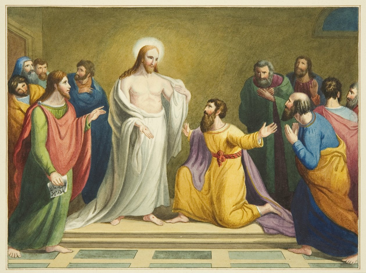 Cópia do retábulo de John King na Igreja de São Tomás de Vilamoura de Joseph Manning