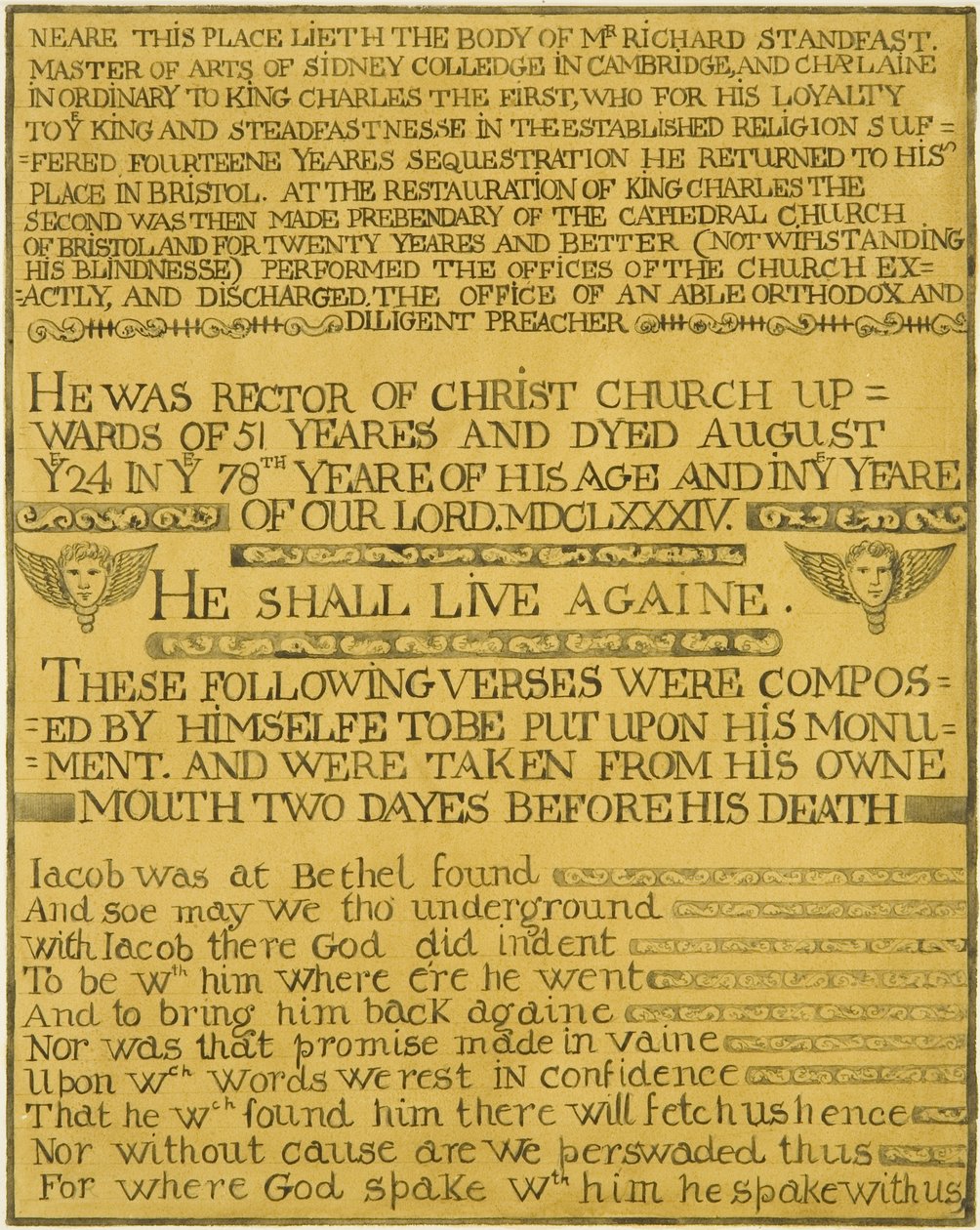Rev. Richard Standfast
