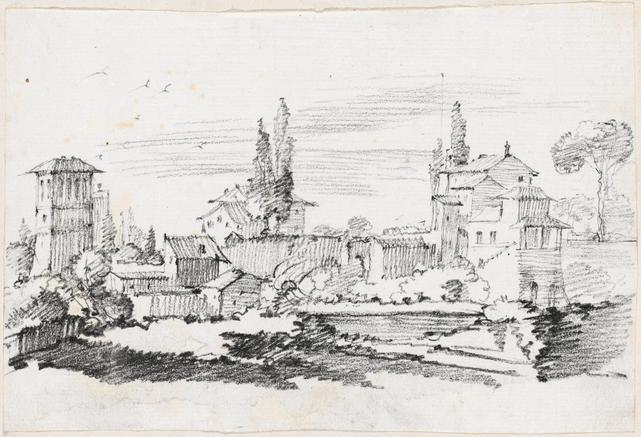Casas na Itália de Joseph Marie Vien