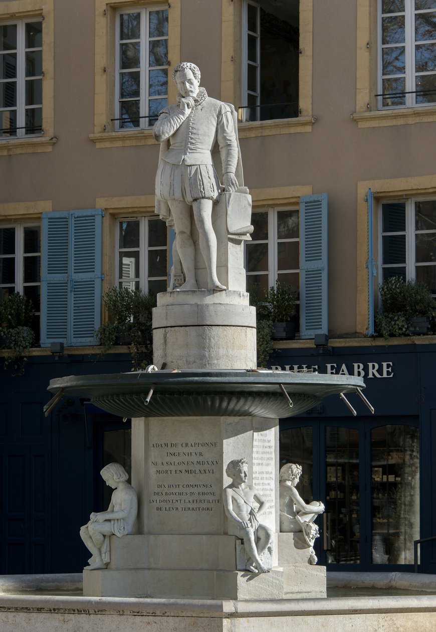 Adão de Craponne (escultura do século XIX) de Joseph Marius Ramus