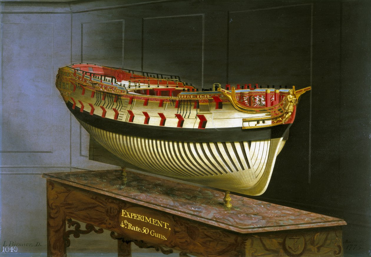 Experiência HMS, 1775 de Joseph Marshall