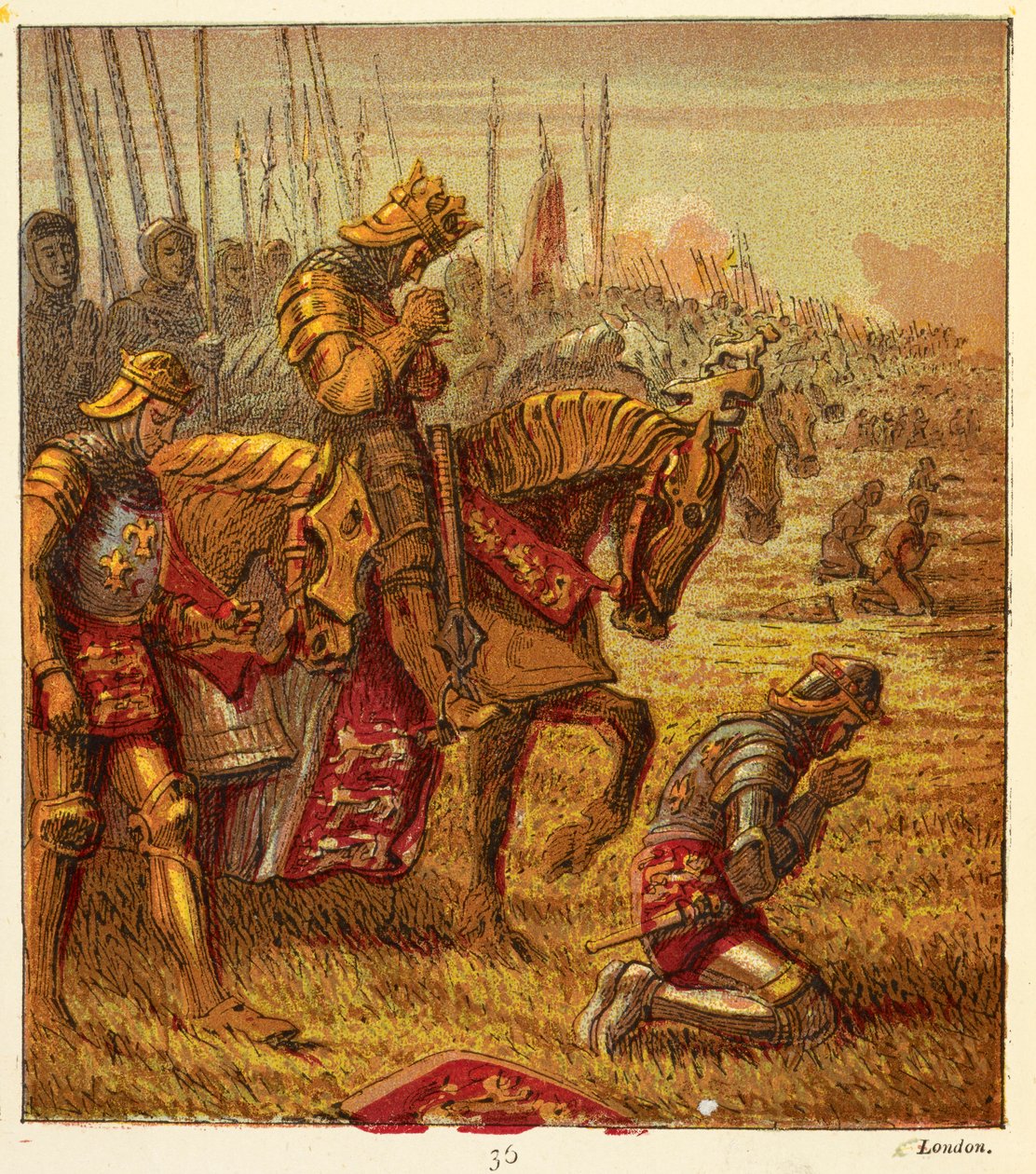 The Wars of the Roses, ilustração de 