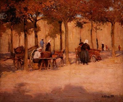 Preparação para o mercado de Joseph Milner Kite