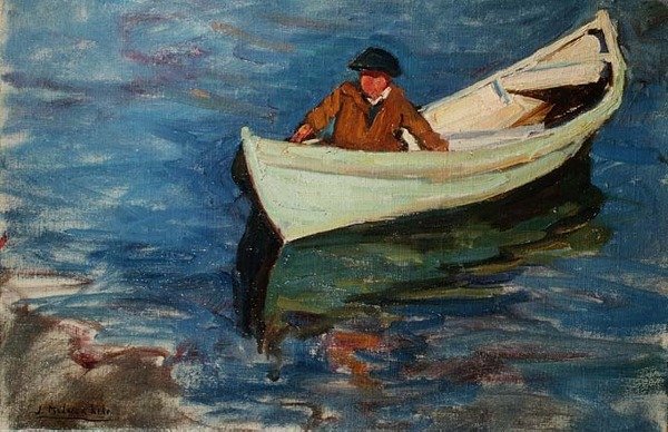 O pequeno barco a remo de Joseph Milner Kite