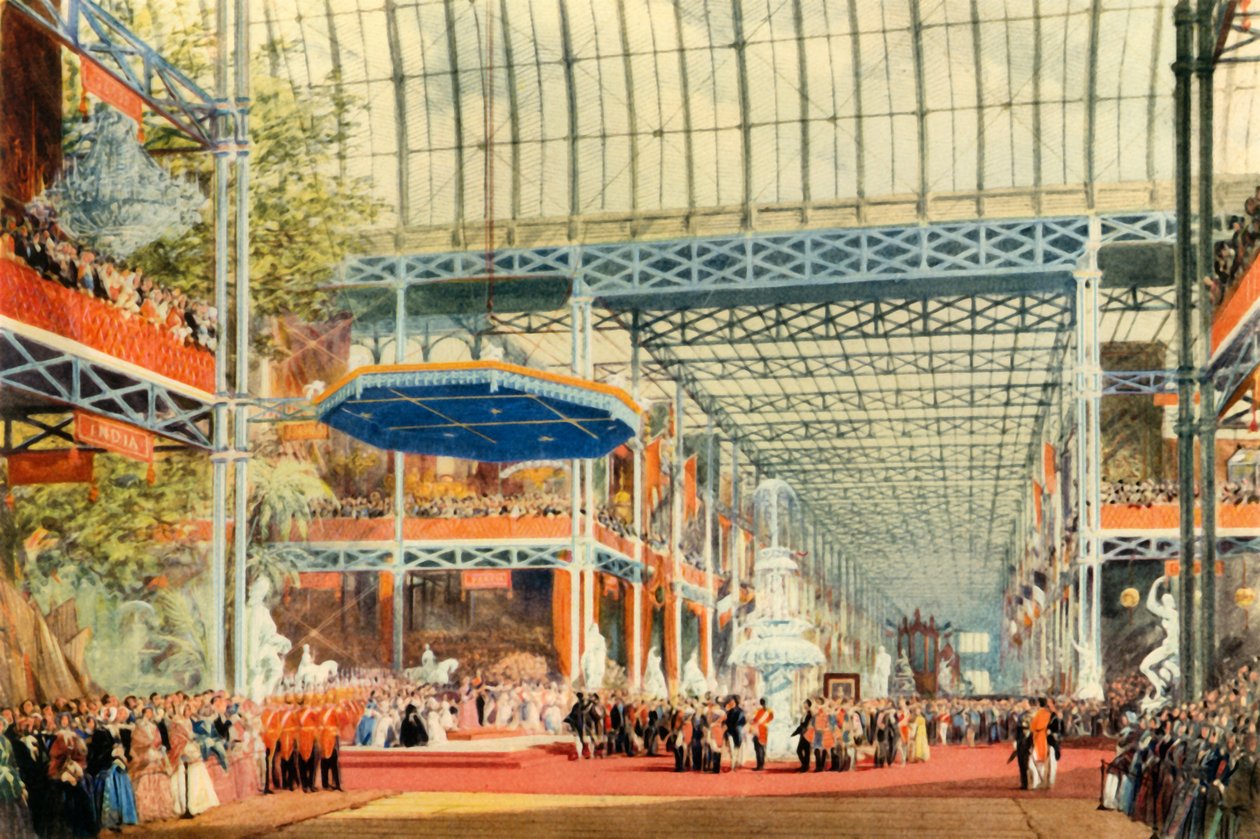 A Abertura da Grande Exposição pela Rainha Vitória em 1 de Maio de 1851