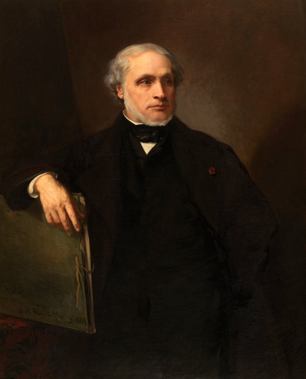 Auto-retrato (óleo sobre tela) de Joseph Nicolas Robert Fleury