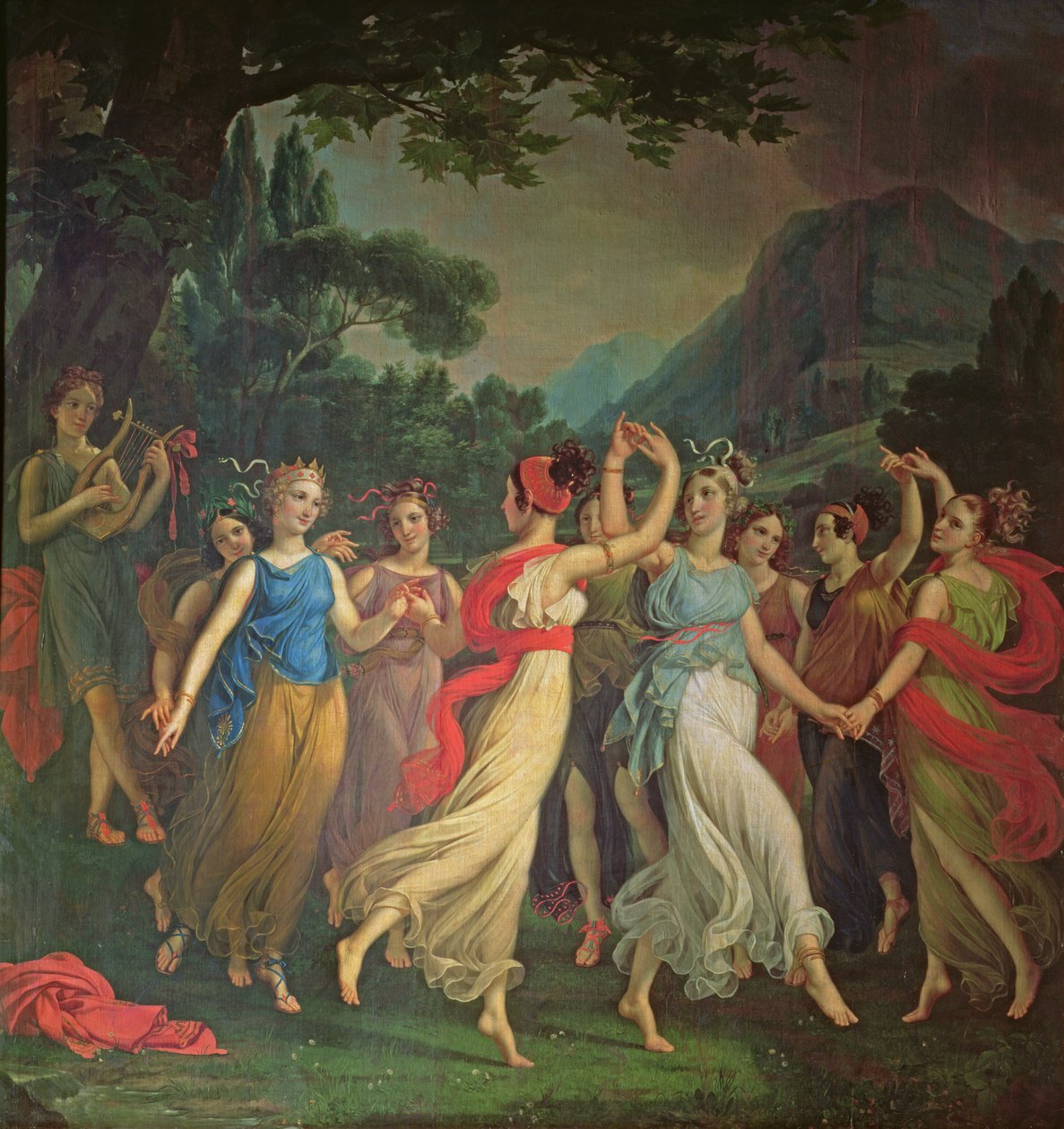 Dança, c.1802 de Joseph Paelinck