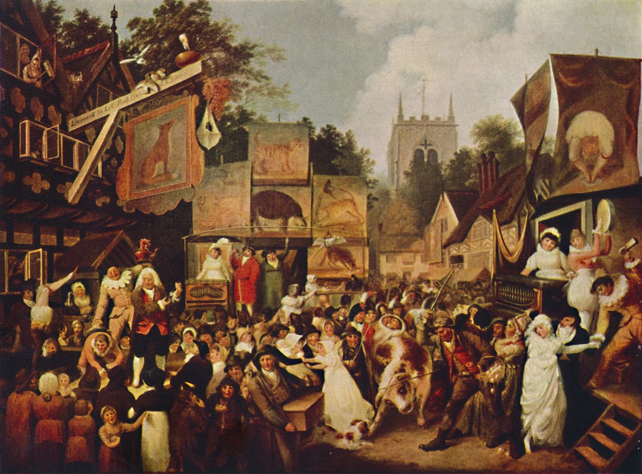 Uma Feira da Aldeia, 1942 de Joseph Parry