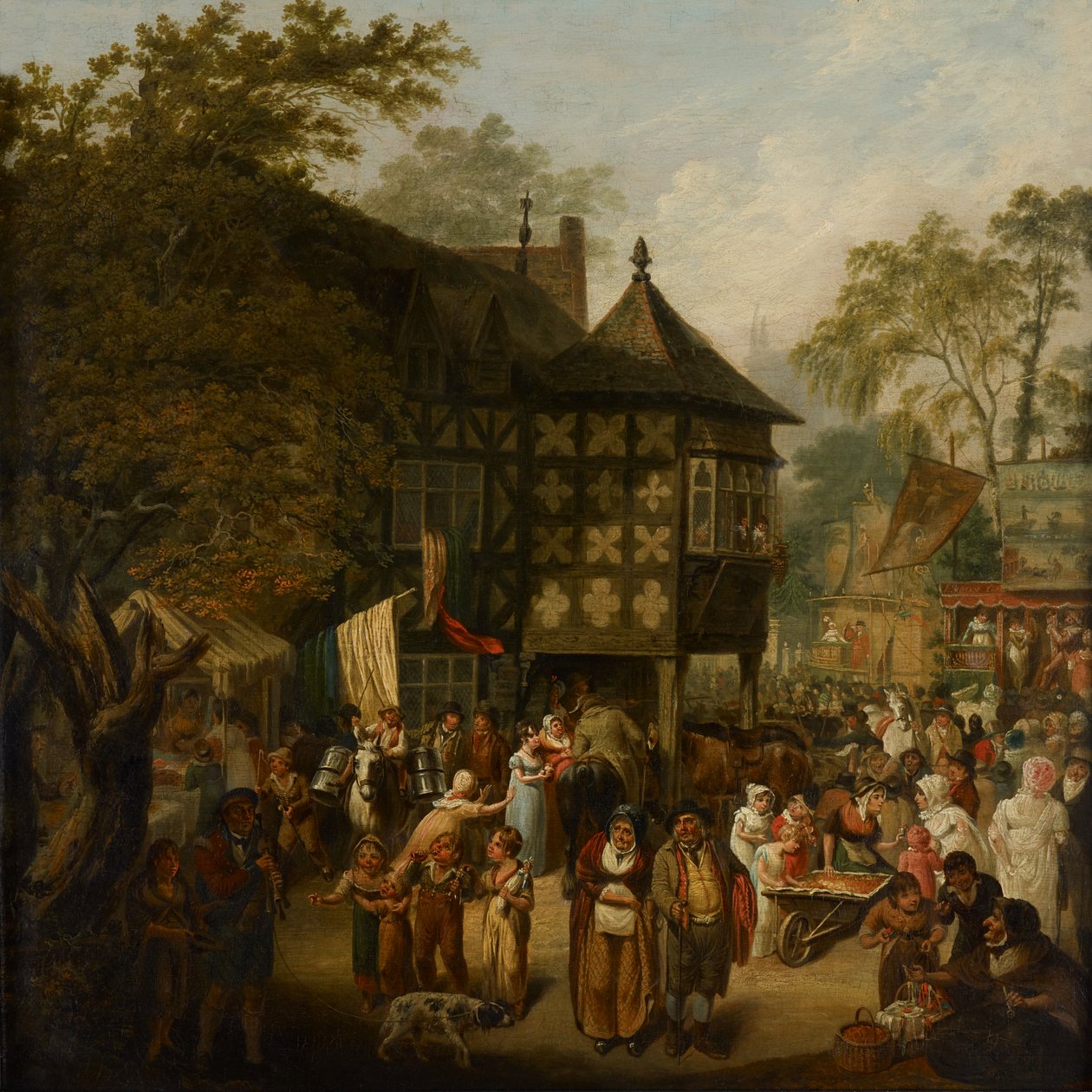 Eccles Wakes (óleo sobre painel) de Joseph Parry
