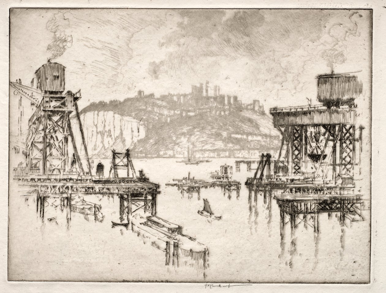 Edifício Dover Pier de Joseph Pennell