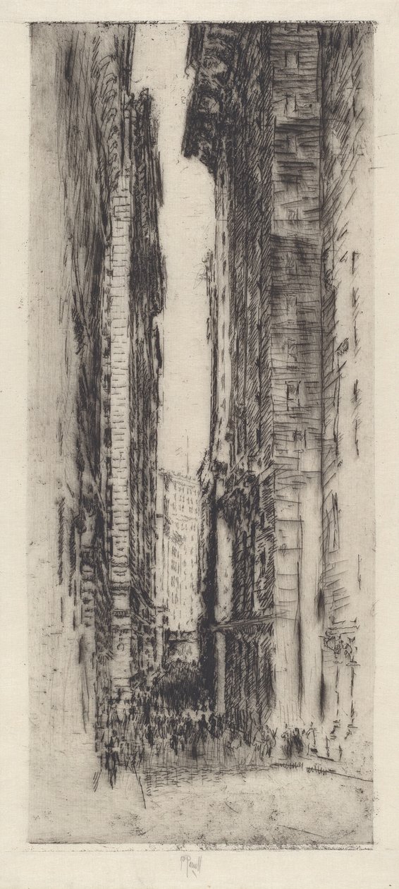 Canyon, No. III de Joseph Pennell